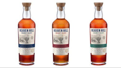 Heaven Hill Grain to Glass Whiskeys BUNDLE DEAL (Rye Bourbon, Wheated Bourbon, Rye Whiskey)