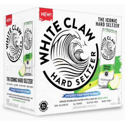 White Claw Hard Seltzer Green Apple 12OZ - Sparrow Wine & Liquor