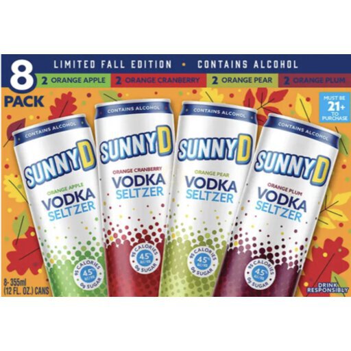 Sunny D Vodka Seltzer - Joe Canal's Brick - Discount Liquor Outlet