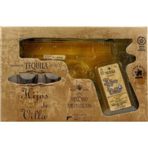 Hijos De Villa Reposado Tequila Pistol Gift Set 200ML - Worldwide