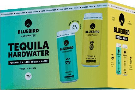 Combo: Bluebird Hardwater Tequila + Water Variety Pack