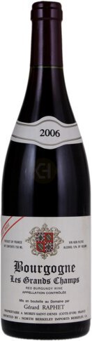 Domaine Gerard Raphet Bourgogne Les Grands