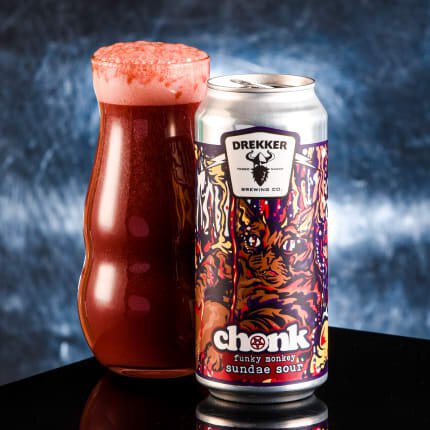 Drekker Chonk Chocolate Raspberry 16oz Cans