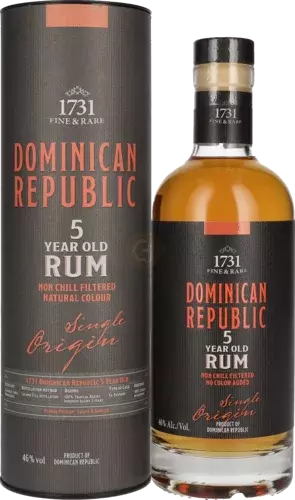 1731 Fine & Rare 5yr Dominican Rum Wwd