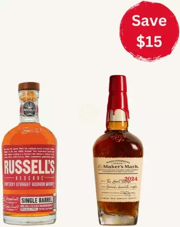 Maker's Mark The Heart + Russell's Reserve Single Barrel