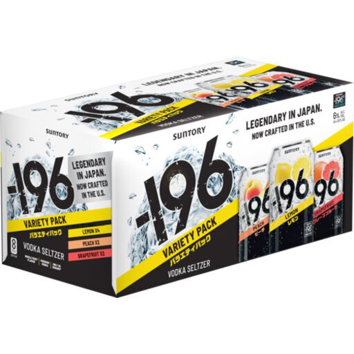 サントリー - DV Minus 196 Vodka Seltzer Variety Pack 8 Pack 12oz Cans
