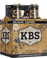 Founders Kbs Chocolate Espresso 4pk 12oz Bottle