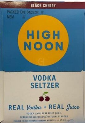 High Noon Black Cherry Vodka