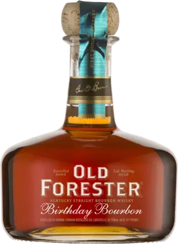 2015 Old Forester Birthday Bourbon 12 Year Old Kentucky Straight Bourbon Whiskey 750ml