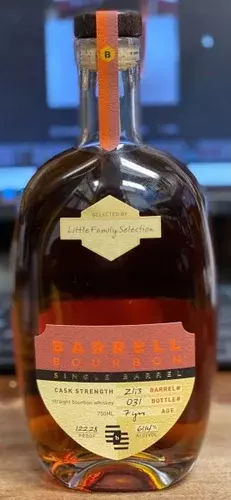 Barrell Bourbon Single Barrel 7 Year Little Family Selection