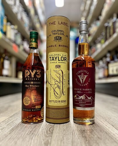EH TAYLOR SINGLE BARREL- RY3 TOASTED- VIRGINIA 11 YEAR