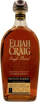 Elijah Craig Barrel Proof 8 Year Private Barrel 750ml