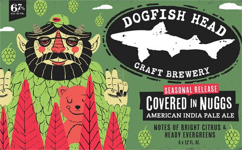 Dogfish Head Covered In Nuggs