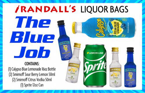 Liquor Bag - The Blue Job