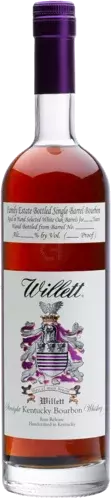 Willett Single Barrel 6 Year Old Bourbon 122.4 Proof Cask 3072 Pac Edge