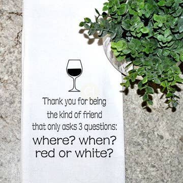 Towel Thank You Friend