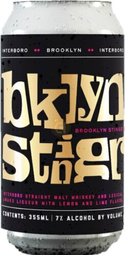 Brooklyn Stinger Whiskey Sour Interboro Cocktail