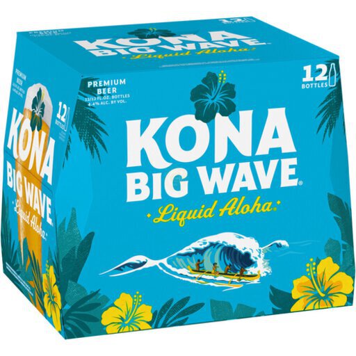 Kona Big Wave Liquid Aloha Premium Beer 12OZ - Top Ten Liquors, Minneapolis  MN