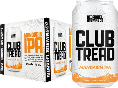 10 Barrel Brewing Club Tread Mandarin IPA