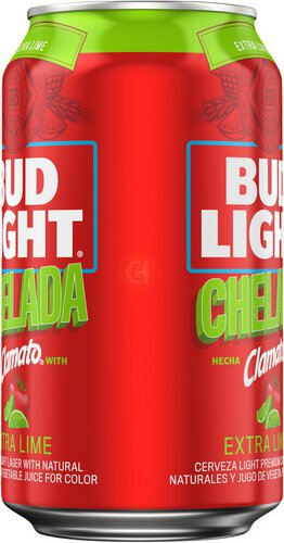 Bud Light Clamato Chelada Extra Lime