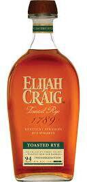 Elijah Craig Toasted Rye Whiskey (750 ml)
