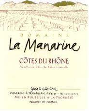 Domaine La Manarine, Côtes du Rhône (2021)