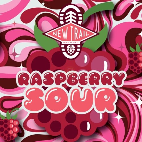 NEW TRAIL RASPBERRY SOUR 4/16 OZ CAN