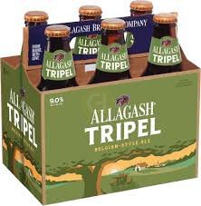 Allagash Tripel Belgian Stlye Ale 12oz 6pk Btls