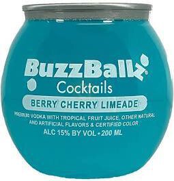 BUZZBALLZ COCKTAILS BERRY CHEERY LIMEADE 200ML
