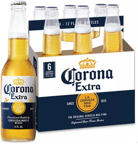 Corona Extra 6pk 12oz Bottles