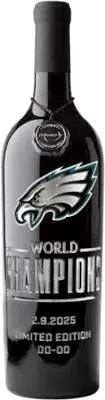 PHILLY EAGLES CHAMPION ETCHED CABERNET SAUVIGNON