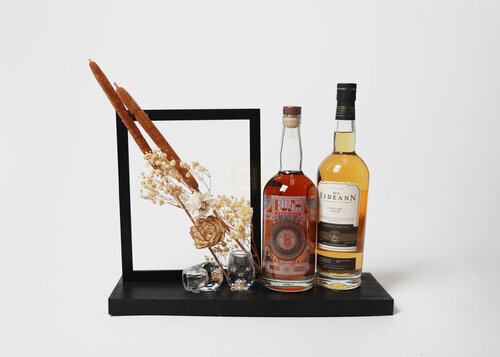 Premium Bourbon & Scotch Arrangement
