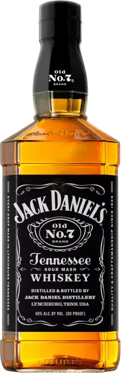 数々の賞を受賞 Tennessee 7 No. Old Daniel's Jack Whiskey Liquor - 1.75L ウイスキー