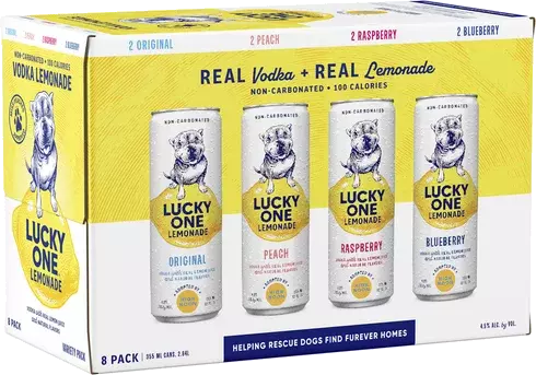 Combo: Lucky One Lemonade Variety 8-Pack