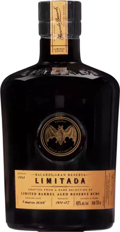 BACARDI Gran Reserva Limitada Rum - Top Ten Liquors