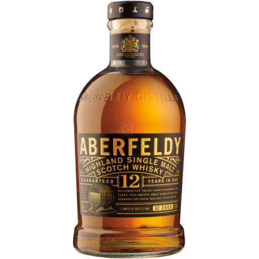 Aberfeldy 12 Year Old Single Malt Scotch Whisky - Hoboken Vine