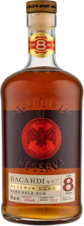 BACARDI Reserva Ocho Rum - Wine & Spirits Discount Warehouse, New