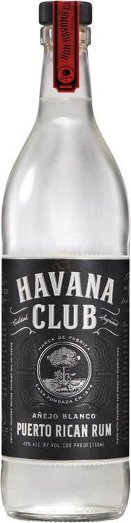 Havana Club Añejo Blanco 37.5% Havana Club Anejo Blanco Rum – InternetWines.com