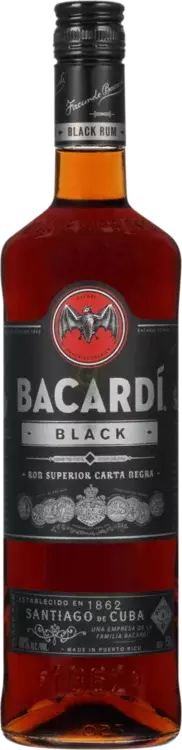 Bacardi・Rum・Black（古酒） BACARDI Black Rum - Downtown Seattle's source for wine, beer