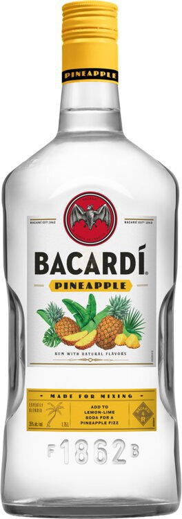 BACARDI Pineapple Rum Crescent Wine Spirits, Bowie, MD