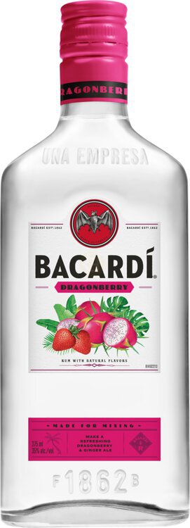 BACARDI Dragonberry Rum 375ML