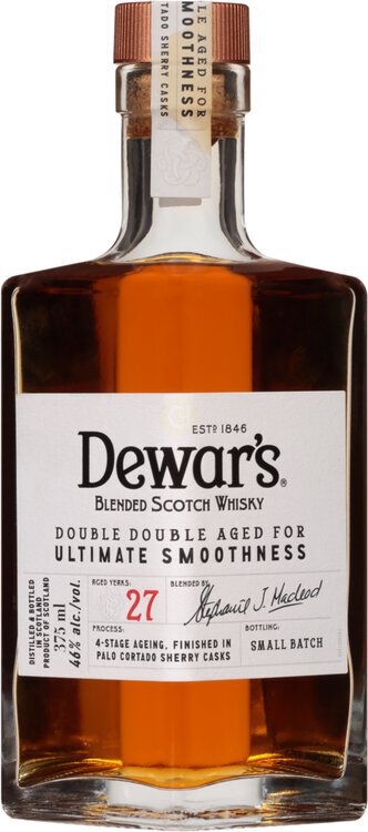 Dewar's Double Double 27 Year Old Blended Scotch Whisky 375ML