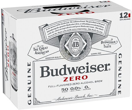 Budweiser Zero N A