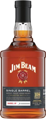 Jim Beam Single Barrel 108 Proof Bourbon