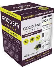 Good boy Blk Berry and lemonade 4pk