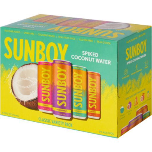 Sunboy Spiked Coconut Water 12OZ - Big Daddy's Wine & Liquors