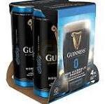 Guinness Zero Draught 4 Pk Can