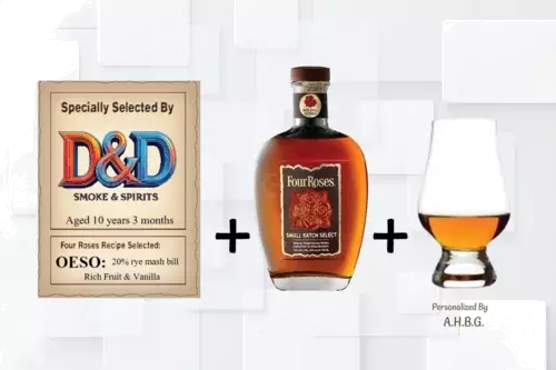 Four Roses OESOpick 10yrs + Small Batch Select + Glencairn by AHBG