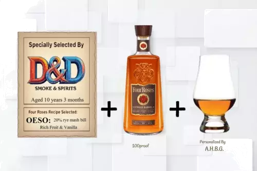 Four Roses OESOpick 10yrs + Reg Single Barrel + Glencairn by AHBG