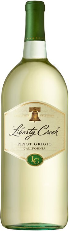 Liberty Creek Vineyards Pinot Grigio White Wine Hudson Wine